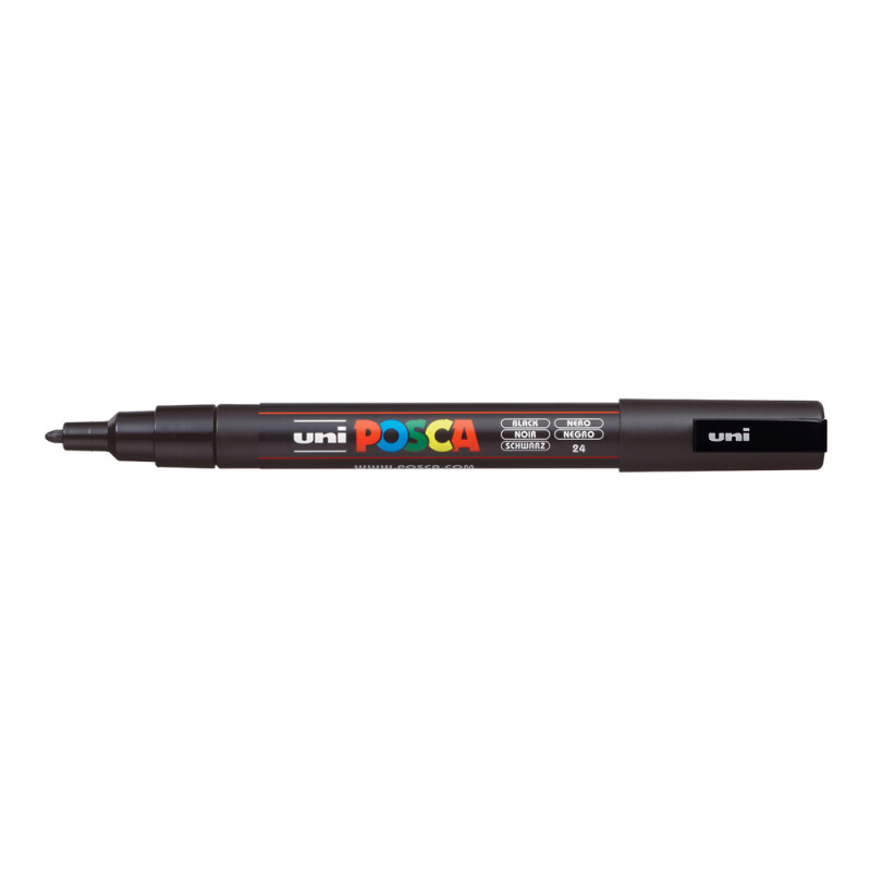 Marcador Uni Posca 1,3Mm Negro #MARCADOR UNI POSCA 1,3MM NEGRO