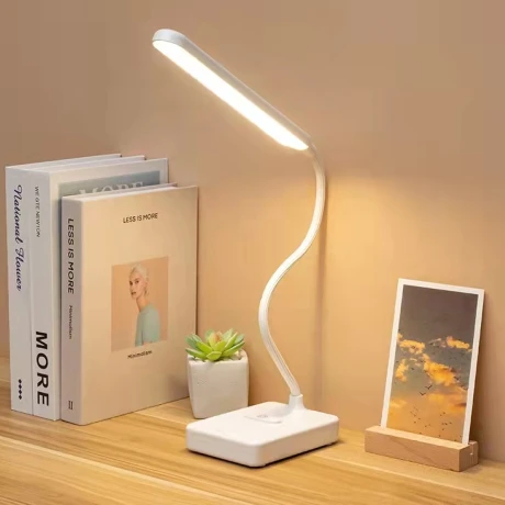 Lámpara Led De Mesa Recargable USB 3 Tonalidades Altura Máxima 56cm Lámpara Led De Mesa Recargable USB 3 Tonalidades Altura Máxima 56cm