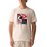 Fila Remera manga corta Regular classic Hombre - Blanco Blanco