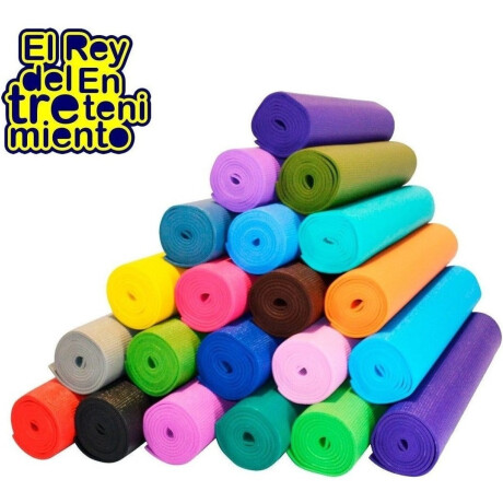 Colchoneta Yogamat Pilates Fitness Abdominales 6mm Violeta