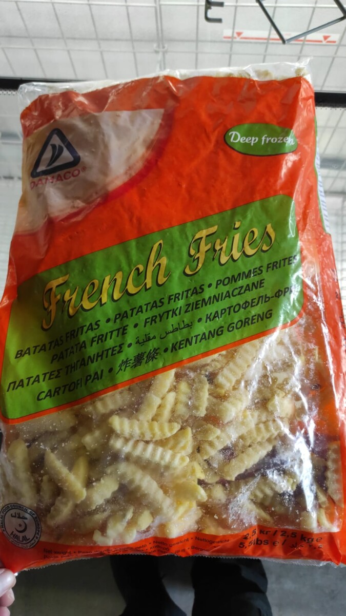 PAPAS CRINKLE DAMACO 2,5 KG +SOLO PDE O WEB+ 