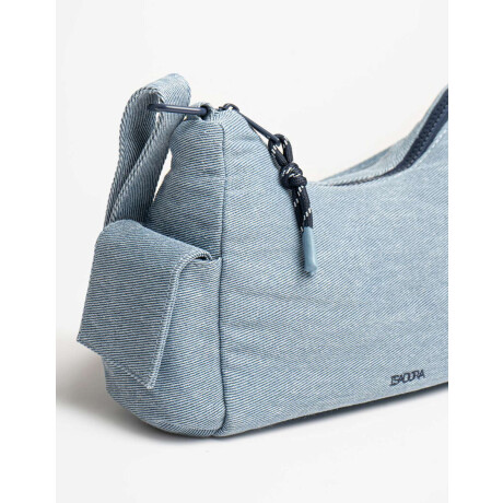 Cartera City Denim Azul Medio