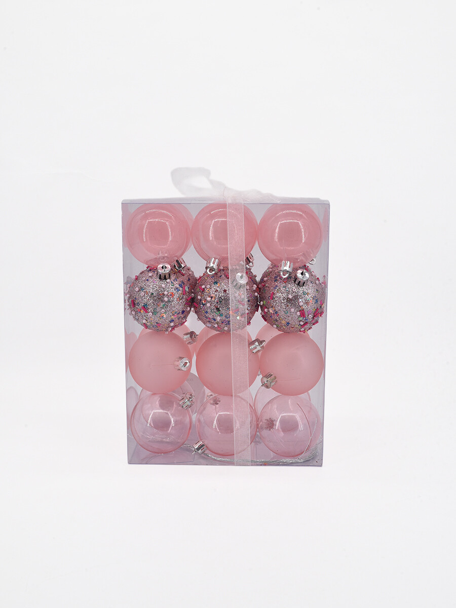 CHIRIMBOLOS BABY PINK SET X 24 - ROSA CHICLE 
