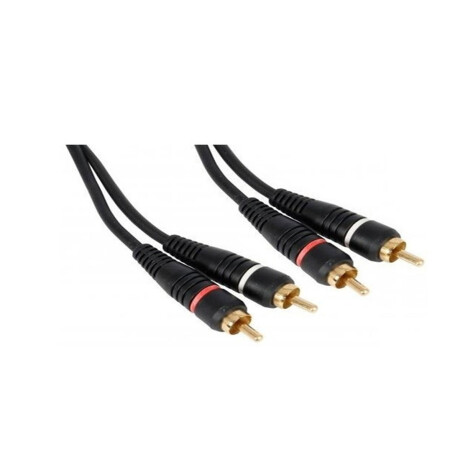 Cable Adaptador Soundking B11395m 2xrca+2xrca 5m Cable Adaptador Soundking B11395m 2xrca+2xrca 5m