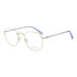 Mytho Receta Round Gold & Blue