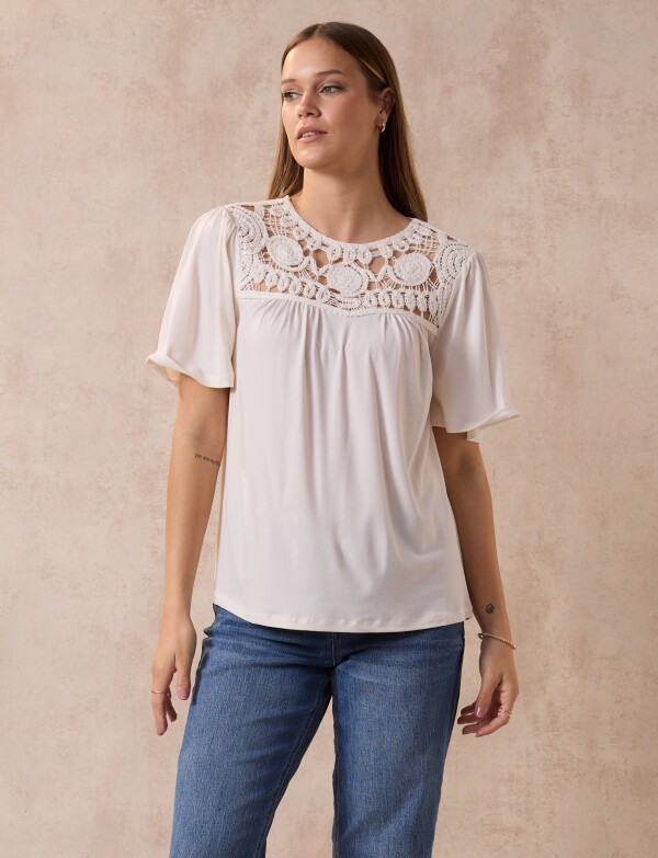 Blusa Crochet CRUDO
