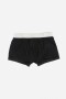 Boxer liso pack x 3 NEGRO