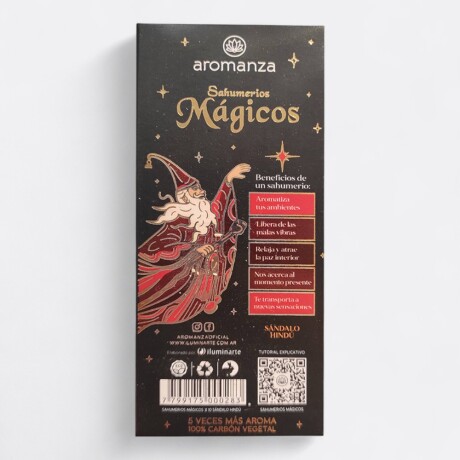 Incienso Linea Sahumerios Mágicos Aromanza Sándalo Hindú