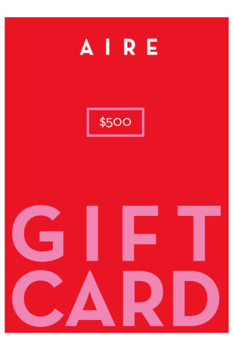 GIFT CARD $500 GIFT CARD $500