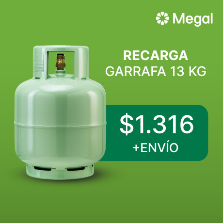 Recarga de garrafa 13 kg Recarga de garrafa 13 kg