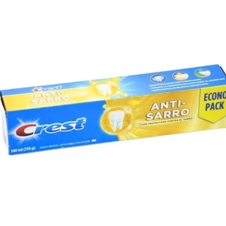 Crest Pasta Antisarro C/Flúor 170 Grs Crest Pasta Antisarro C/Flúor 170 Grs