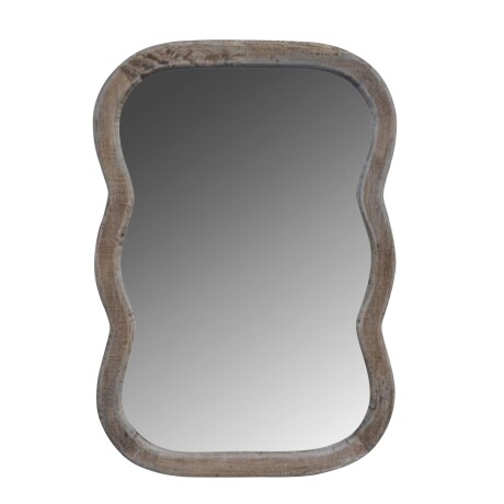 ESPEJO WAVY MADERA NATURAL-BEIGE M-24257