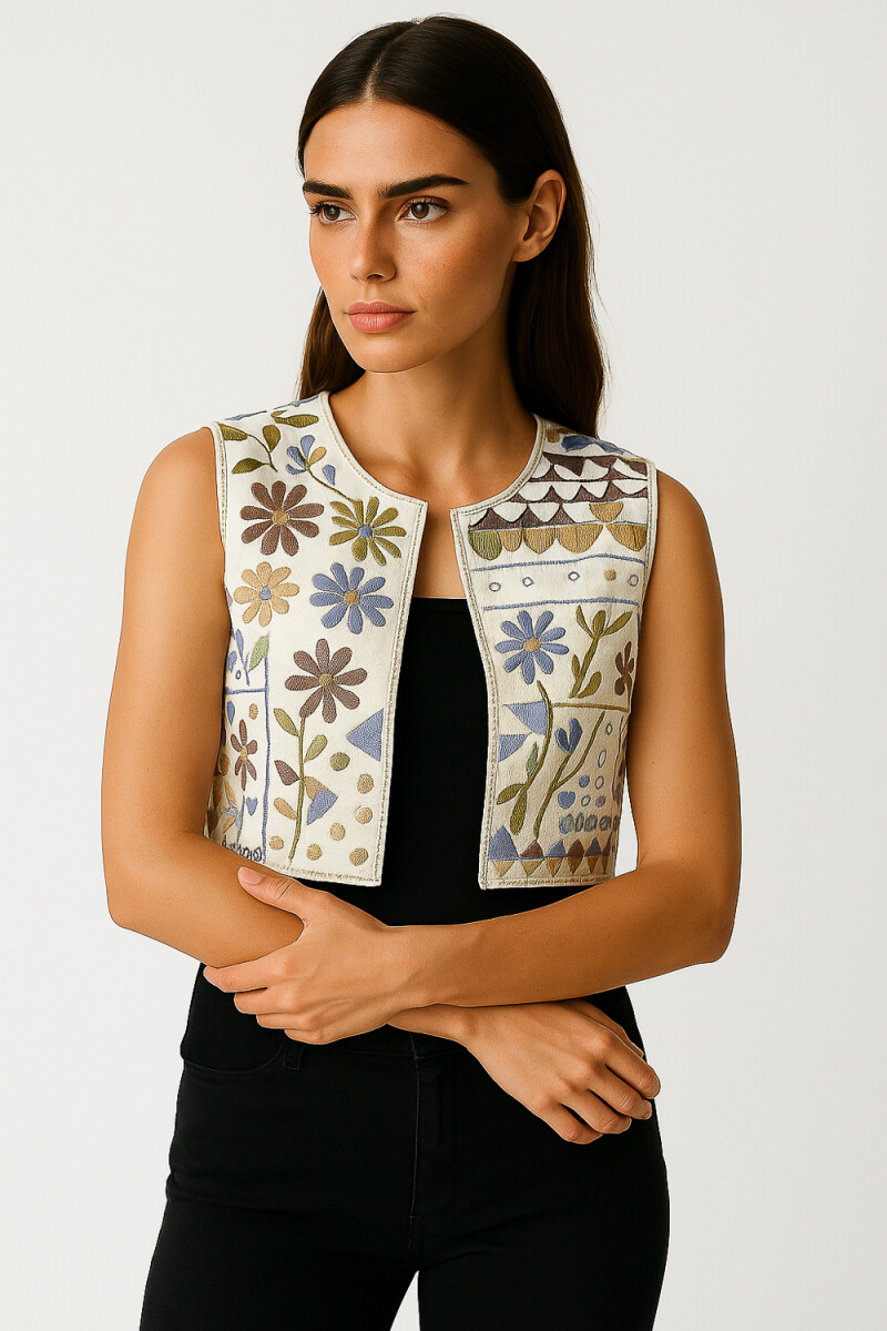 Chaleco Faure - Estampado 1 