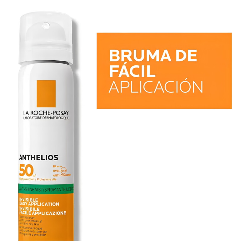 Protector Solar La Roche Posay Anthelios Bruma SPF50+75 ml. Protector Solar La Roche Posay Anthelios Bruma SPF50+75 ml.