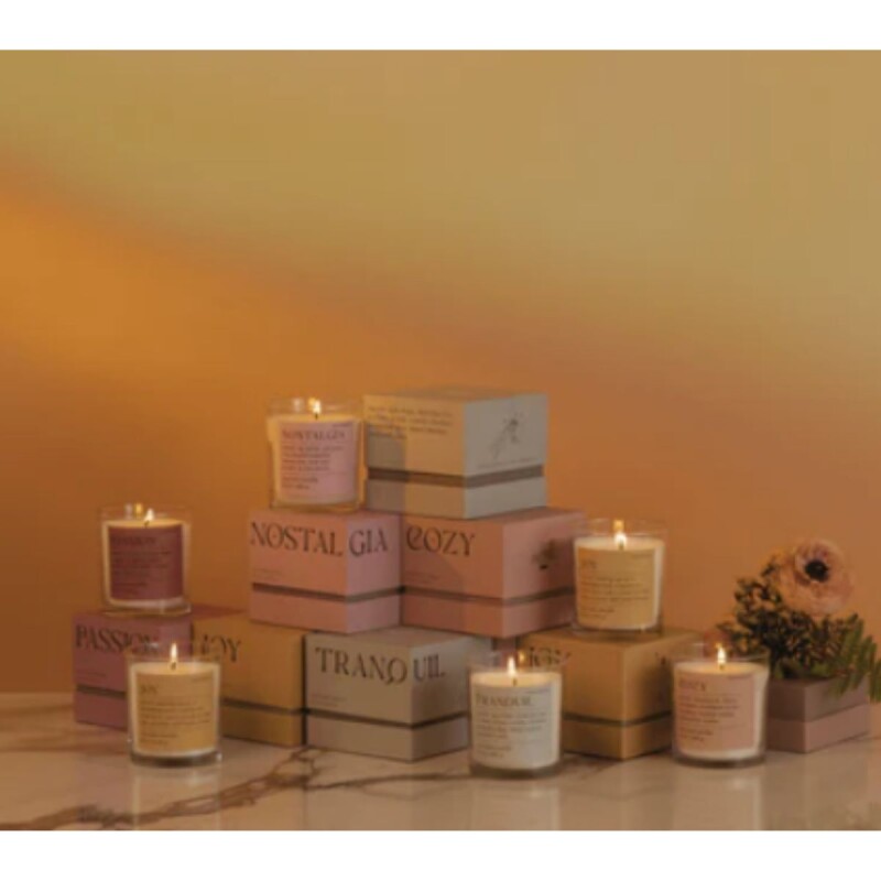 Vela aromática en caja 8oz Tranquil
