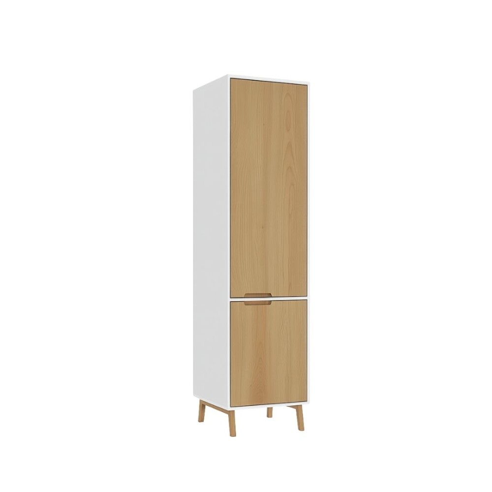 PANELERO - DESPENSERO 2 PUERTAS LINEA WOOD BLANCO