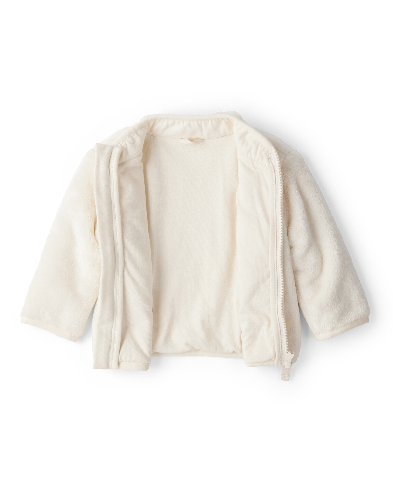 Campera de sherpa, marfil Sin color