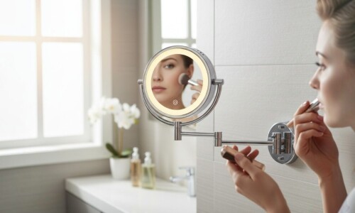 INN BAÑO Espejo Giratorio c/LED 5721 Ac.Inox.pieza Inn Baño Espejo Giratorio C/led 5721 Ac.inox.pieza