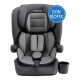 Silla butaca para auto Bebesit Smart plegable con posavaso + Isofix hasta 36kg Gris