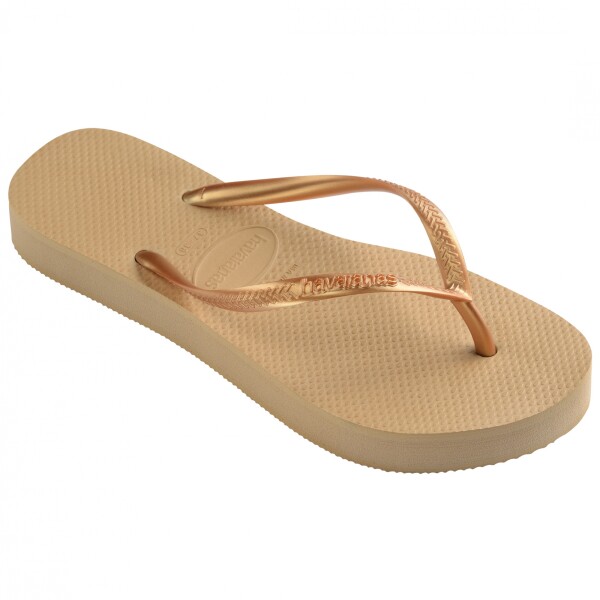 Ojota de Mujer Havaianas Slim Dorado