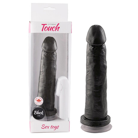 Vibrador Géminis Con Ventosa Negro