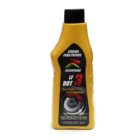 ADITIVO - LIQUIDO DE FRENO DOT-3 350 ML. ROSHFRANS ADITIVO - LIQUIDO DE FRENO DOT-3 350 ML. ROSHFRANS