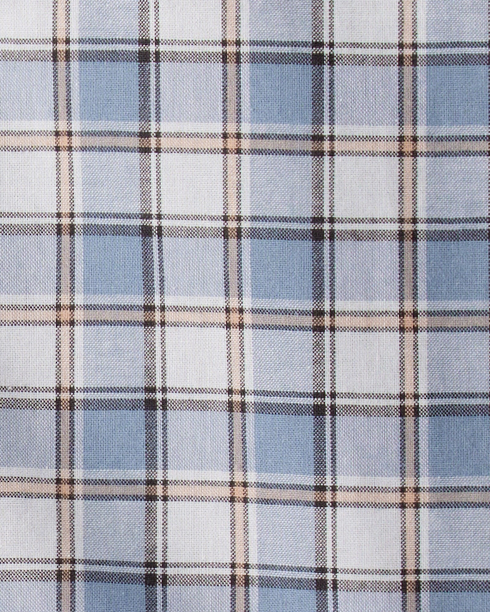 Camisa de popelina, diseño a cuadros Camisa de popelina, diseño a cuadros