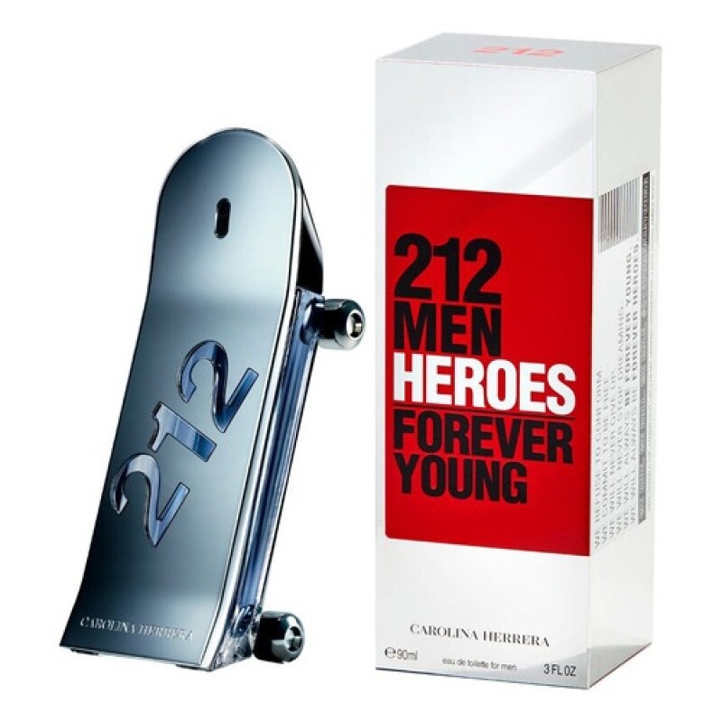 Perfume Carolina Herrera 212 Heroes Men EDT 90ML Original Perfume Carolina Herrera 212 Heroes Men EDT 90ML Original