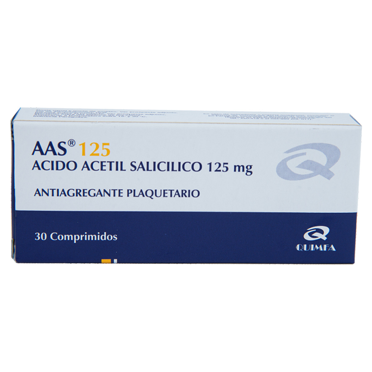 AAS-125 CJ X 30 COMPRIMIDOS 