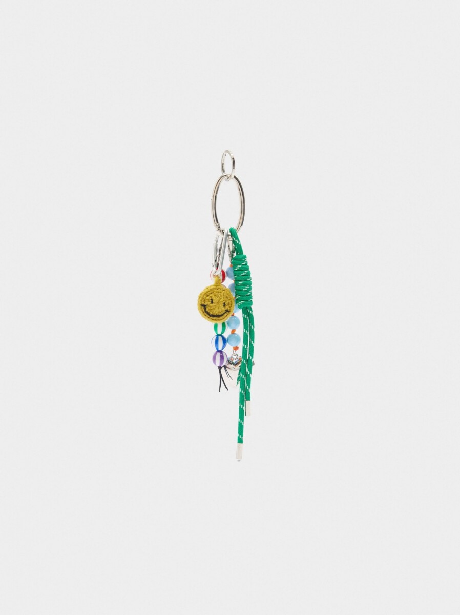 Llavero Charm Cara Feliz - multicolor 