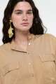 CAMISA SIN MANGAS Camel