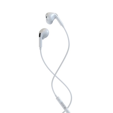 Auriculares in-ear alambrico con usb tipo-c devia smart series White