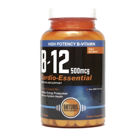 Suplemento vitamínico B-12 Saturn MCG 100CT Ninguno