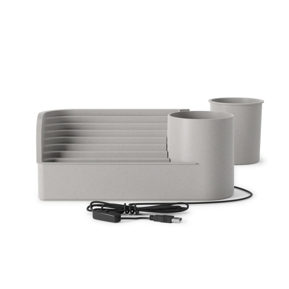 CASCADA/MACETA POLIPROPILENO GRIS UMBRA 1019510