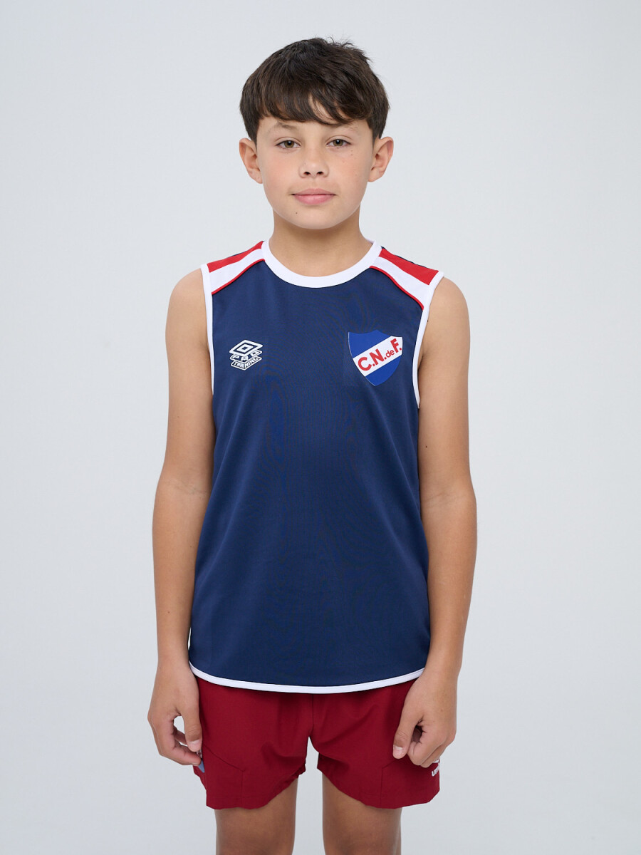 REMERA SIN MANGAS PROTRAINING A Nacional Junior 