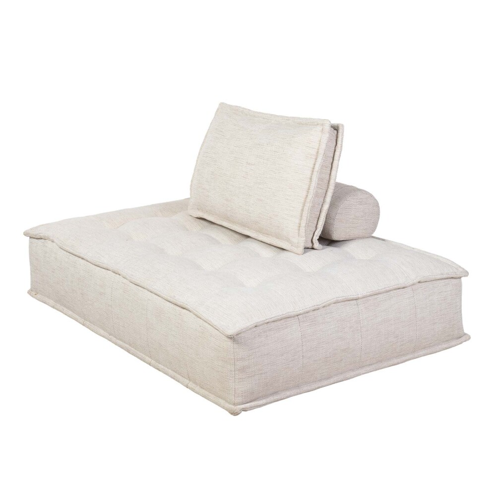 SOFÁ MODULAR TELA-PREMIUM NATURAL-BEIGE LOUNGER ELEMENT BEIGE