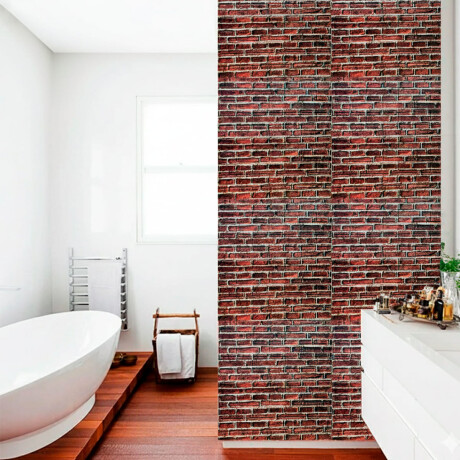 Revestimiento Tatami P/ Pared Y Piso 70x77cm Ladrillo Revestimiento Tatami P/ Pared Y Piso 70x77cm Ladrillo