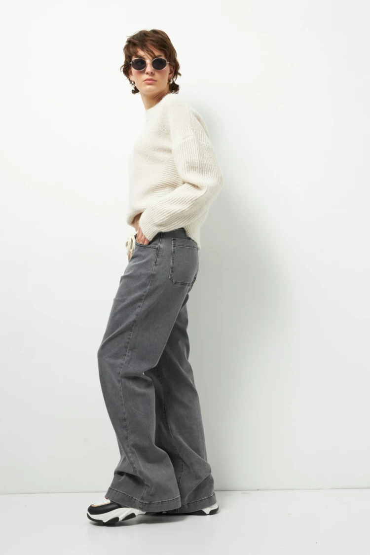 JEAN CLOVEN Gris