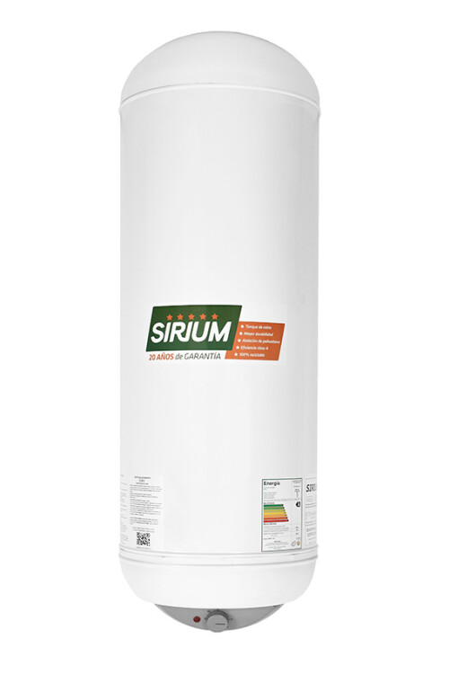 Calefón Sirium de cobre 90 litros Calefón Sirium de cobre 90 litros