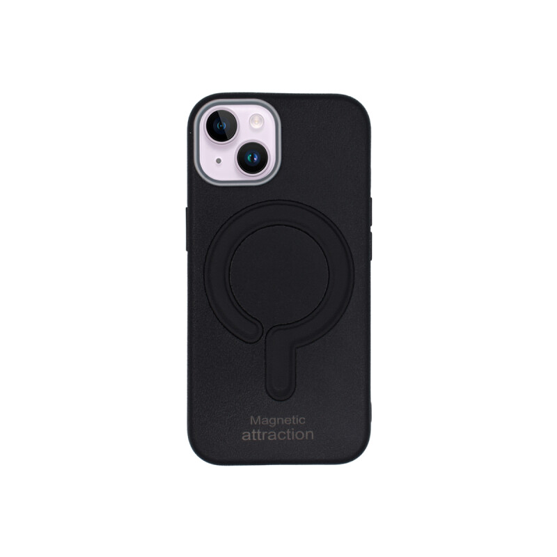 Protector para iPhone 13/14 texturada color negro Protector Para Iphone 13/14 Texturada Color Negro