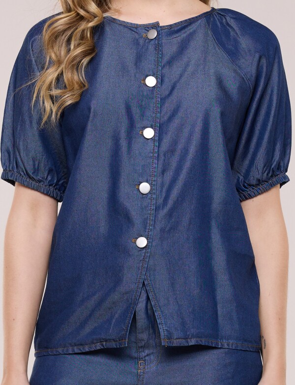Blusa Denim JEAN OSCURO