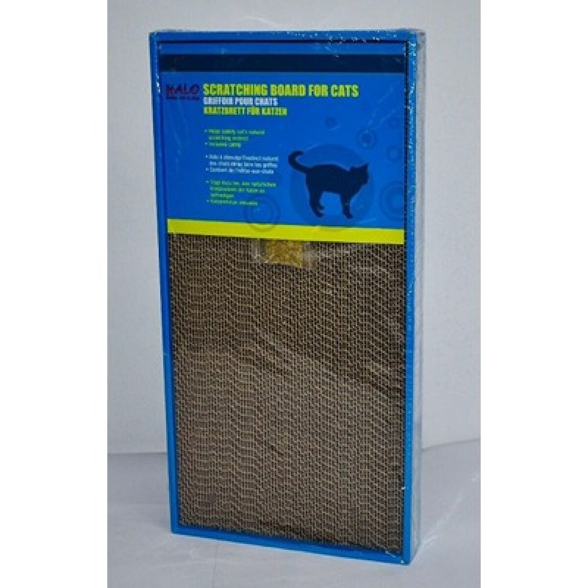 Rascador para Gatos de Cartón Rectangular Mediano 