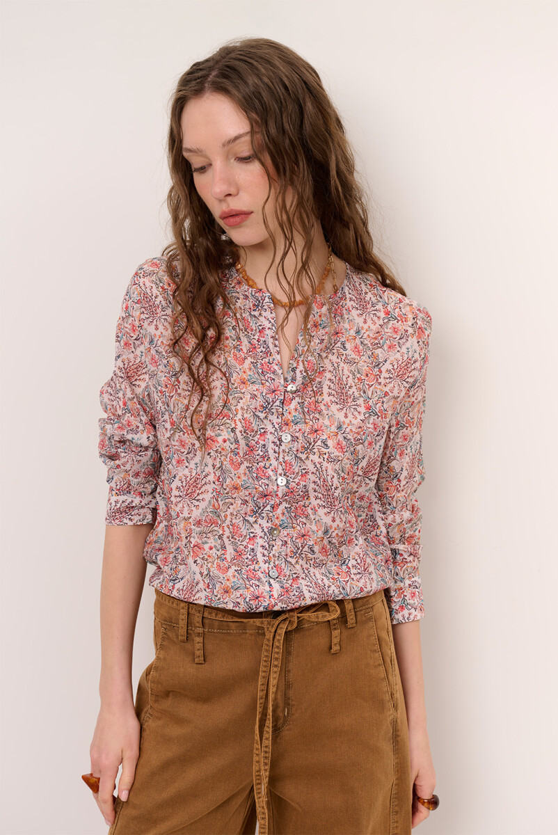 CAMISA JULIETTE - NATURAL 