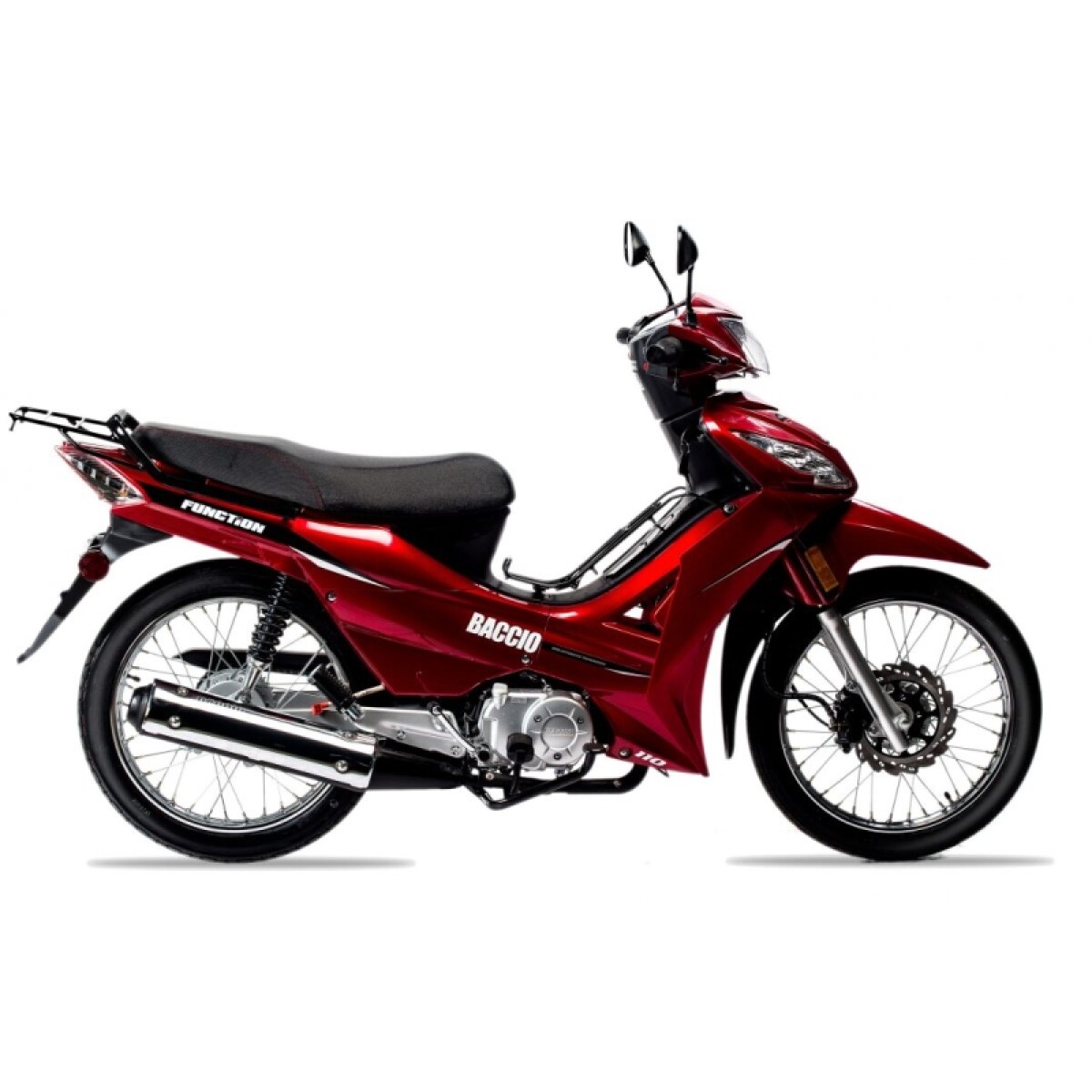 Moto Baccio Cub Function 110cc - Rojo 