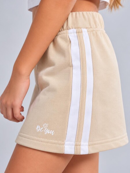 MINI BE YOU 7552 NIÑA 2RAYAS BEIGE