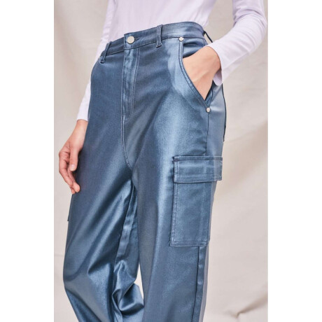 Metallic Cargo Verde Azulado