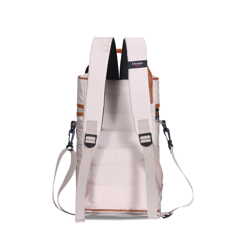 Mochila Las Oreiro Love Caqui