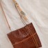 Jewel Envelope Bag Caramel