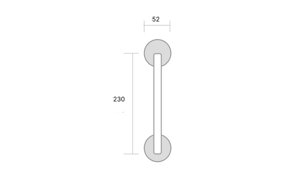 Manjion para puerta niquelado RS-914 SN Manjion Para Puerta Niquelado Rs-914 Sn