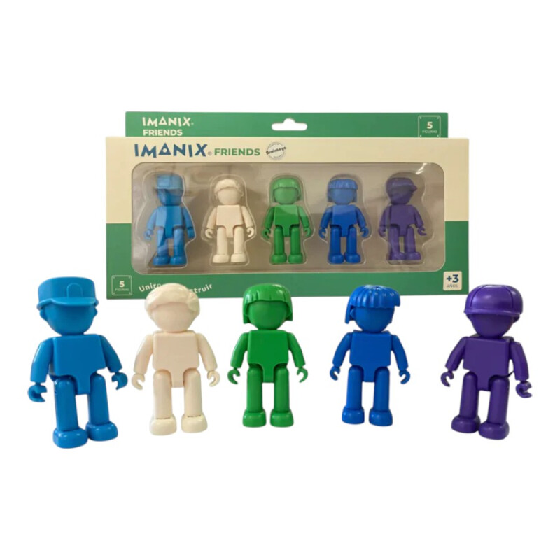 Imanix Friends 5 Figuras Magnéticas Imanix Friends 5 Figuras Magnéticas